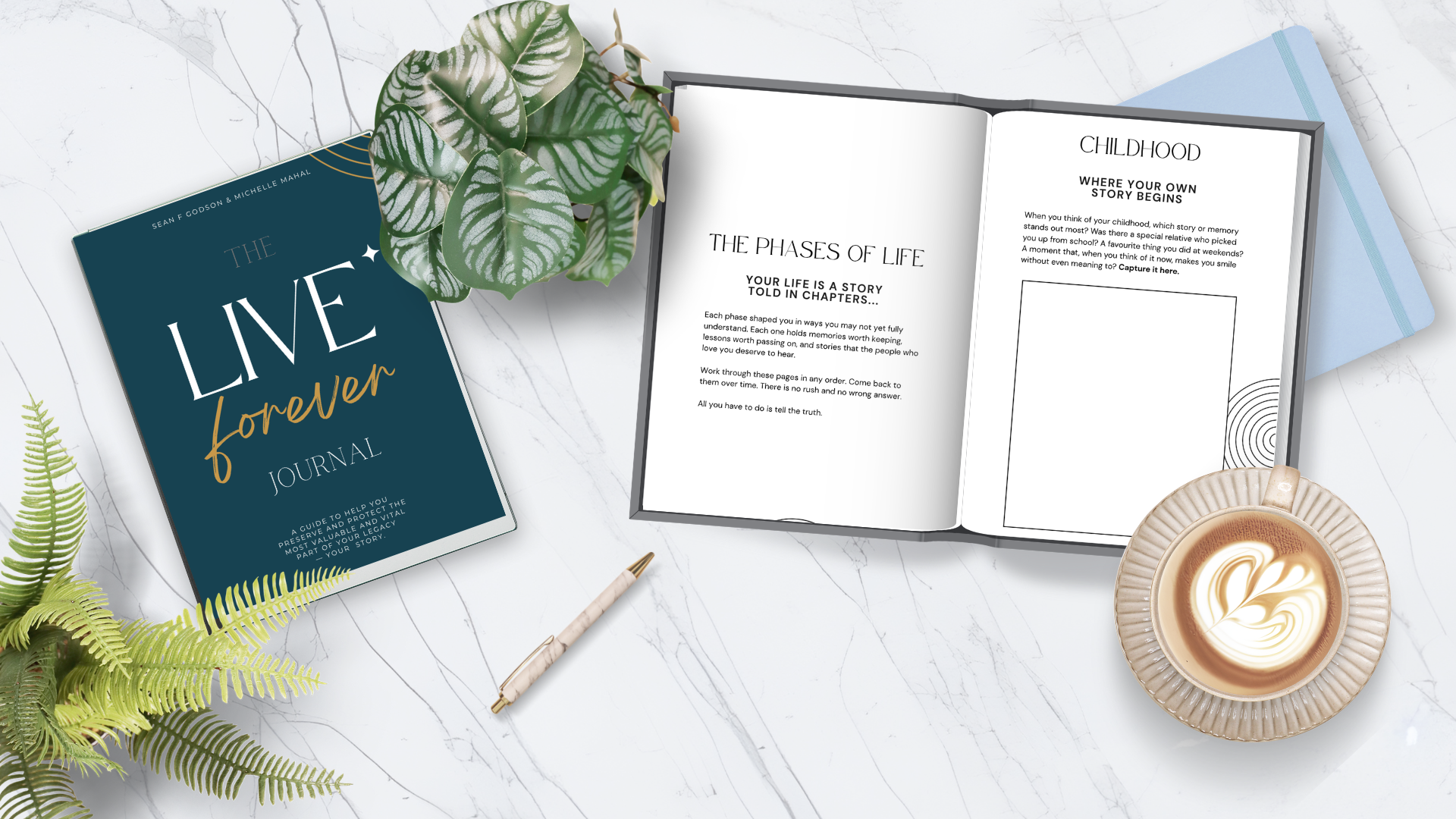 The Live Forever Journal, by Michelle Mahal and Sean F Godson